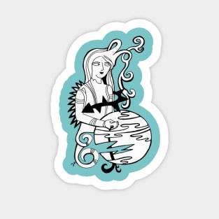 Lady Earth Sticker